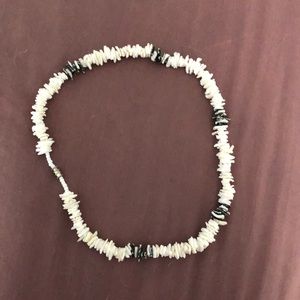 multi colored puka shell necklace